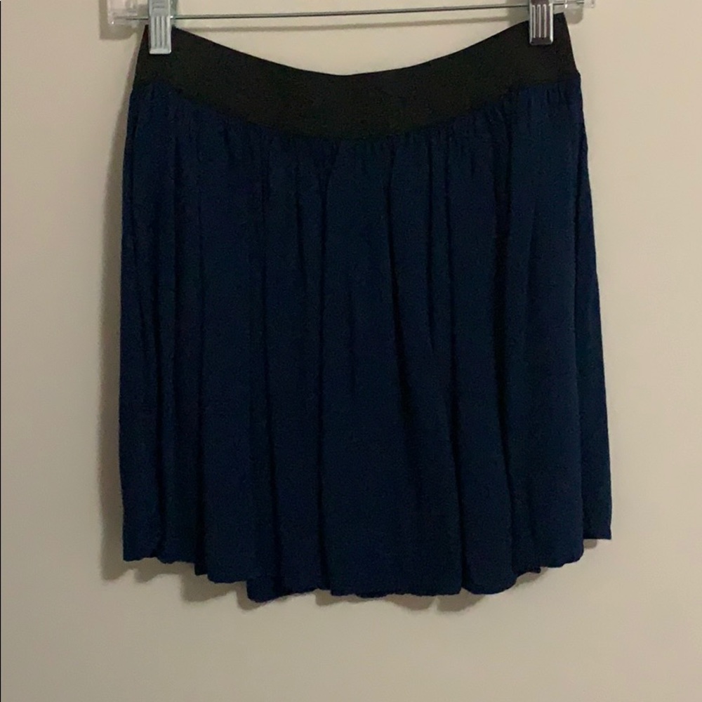 Blue skirt!